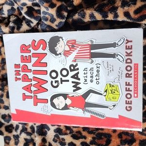 THE TAPPER TWINS GO TO WAR by Geoff Rodkey a scholastic book